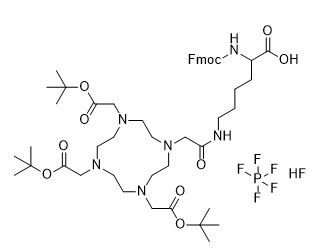 Fmoc-L-Lys-Monoamid-DOTA-Tris(t-Bu-Ester)