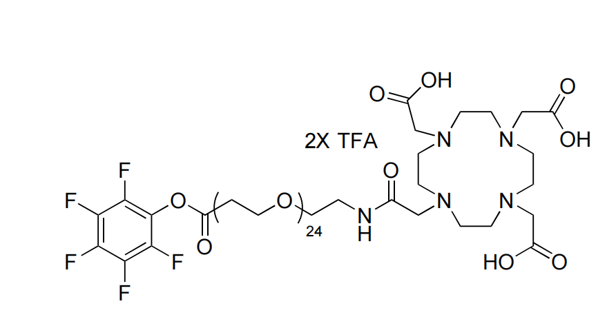 DOTA-Tris(säure)-amido-PEG24-TFP-Ester