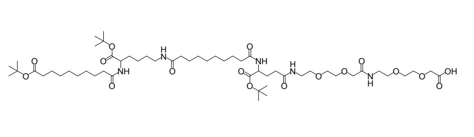 Biologie Verbindung Reinigung C10-Disäure + εLys + C10-Disäure + γGlu + 2*(AEEA)